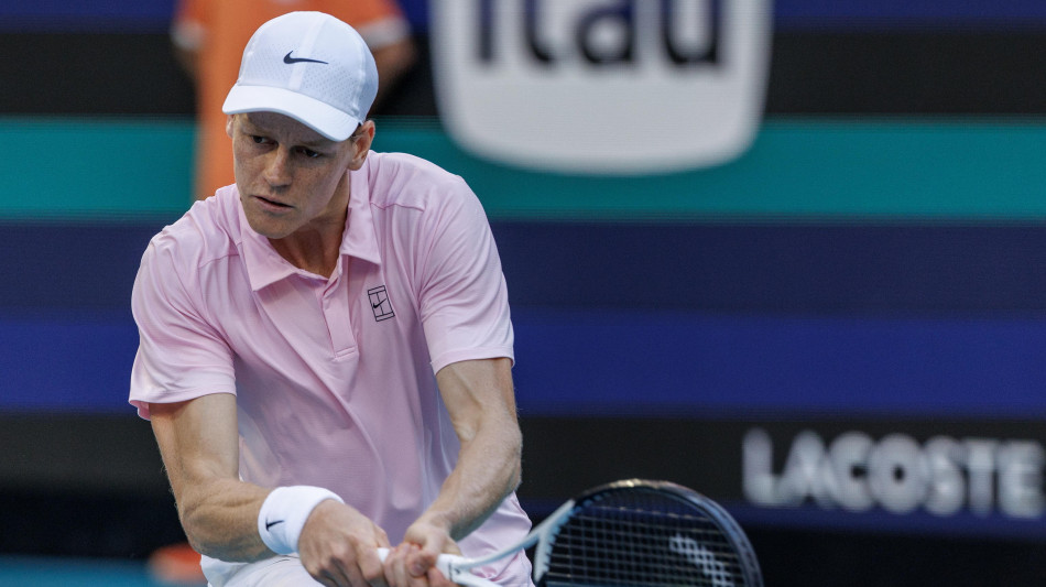 Sinner in finale a Miami, Zverev battuto in due set
