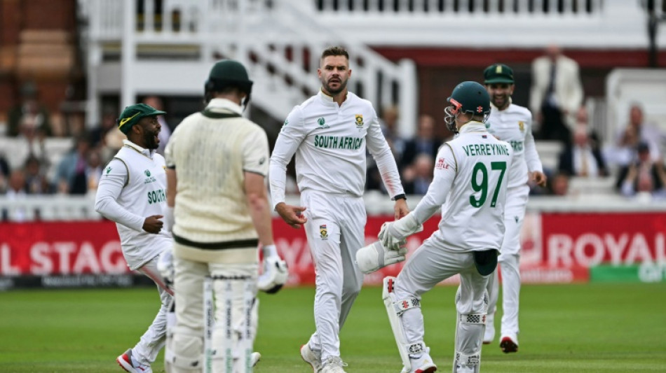 South Africa dismiss Australia's Smith in WTC final