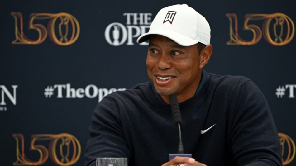 British Open de golf: "Mon objectif &eacute;tait de revenir &agrave; Saint Andrews", savoure Woods