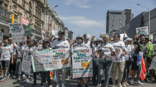 South Africa police clash with anti-immigrant protesters