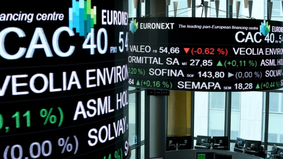 La Bourse de Paris dans le rouge avec le regain de tension au Moyen-Orient