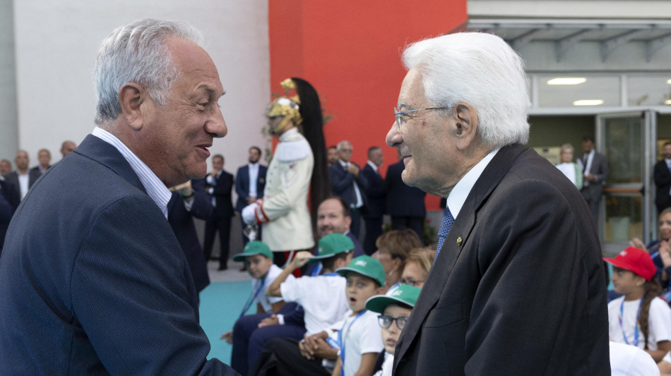 Velasco a Mattarella, "lo sport &egrave; una scuola di democrazia"