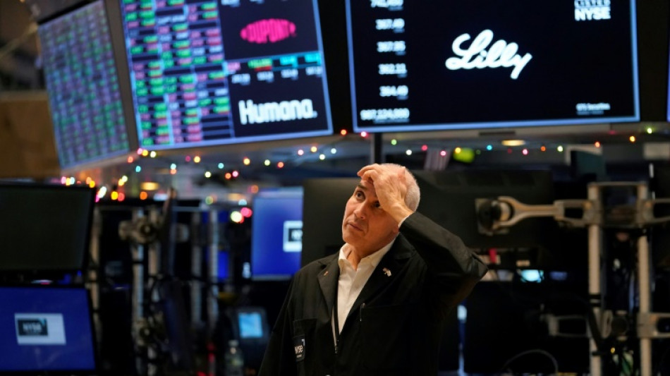 Wall Street cierra en baja su peor semana del a&ntilde;o