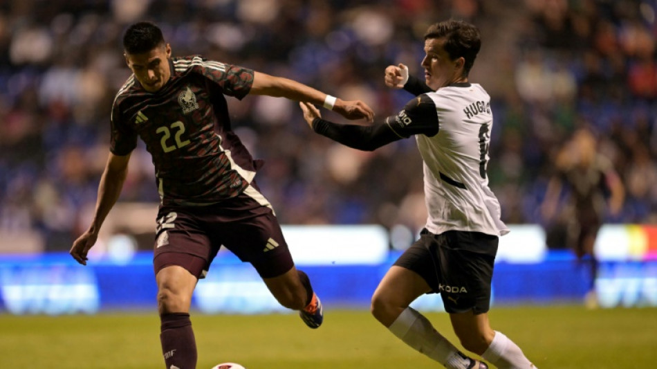 M&eacute;xico cede un empate ante el Valencia en un partido de preparaci&oacute;n rumbo al Mundial de 2026