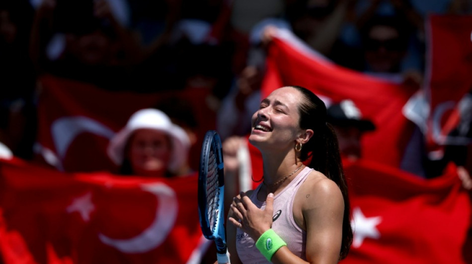 Turkey's Sonmez soaks in acclaim on historic Melbourne run