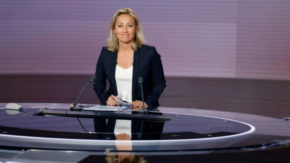 Anne-Sophie Lapix a pr&eacute;sent&eacute; son dernier 20H sur France 2