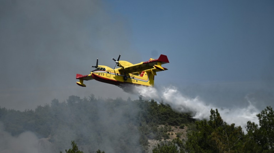 Gr&egrave;ce: septi&egrave;me jour de lutte contre les incendies, am&eacute;lioration pr&egrave;s d'Ath&egrave;nes