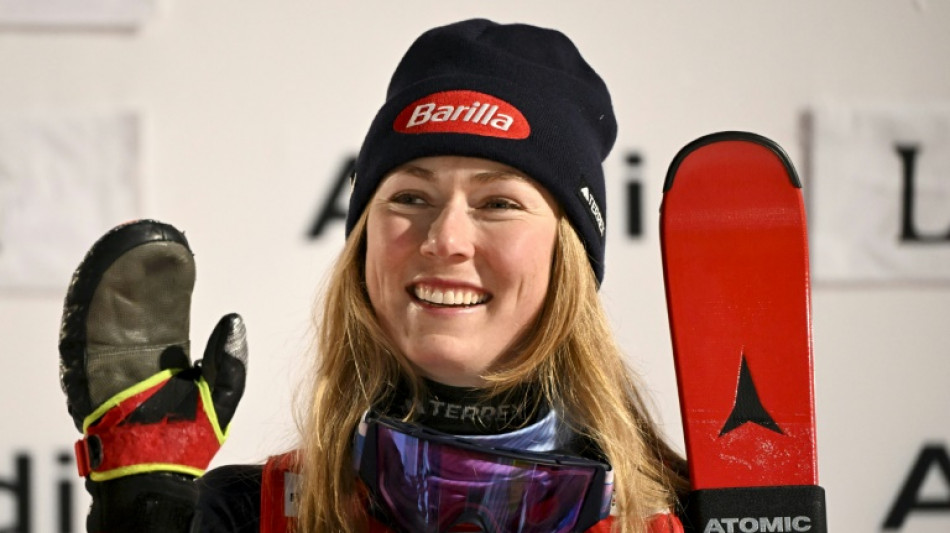 Ski: Mikaela Shiffrin en démonstration à Levi