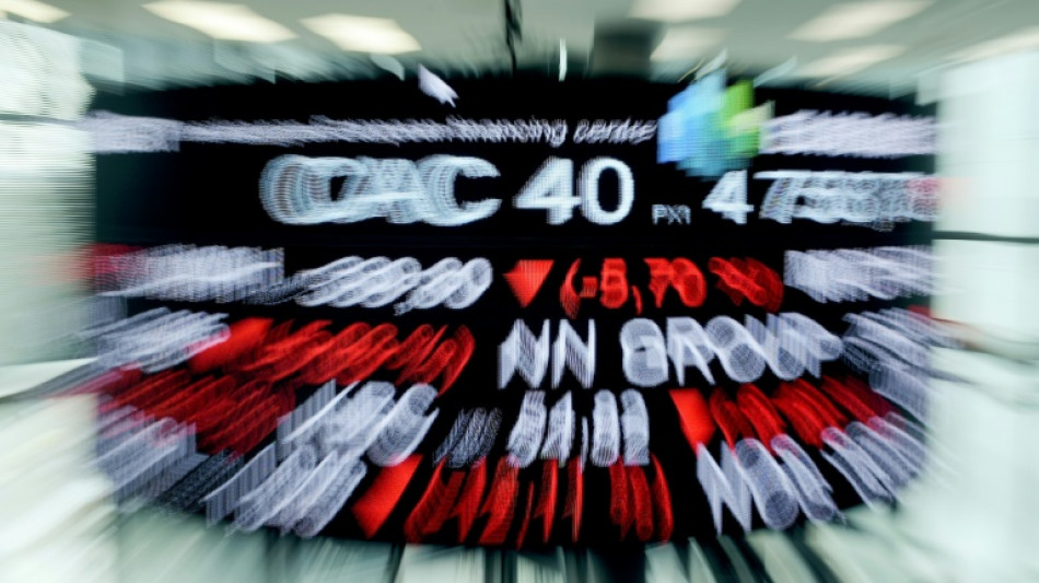 Les Bourses europ&eacute;ennes ferment dans le rouge