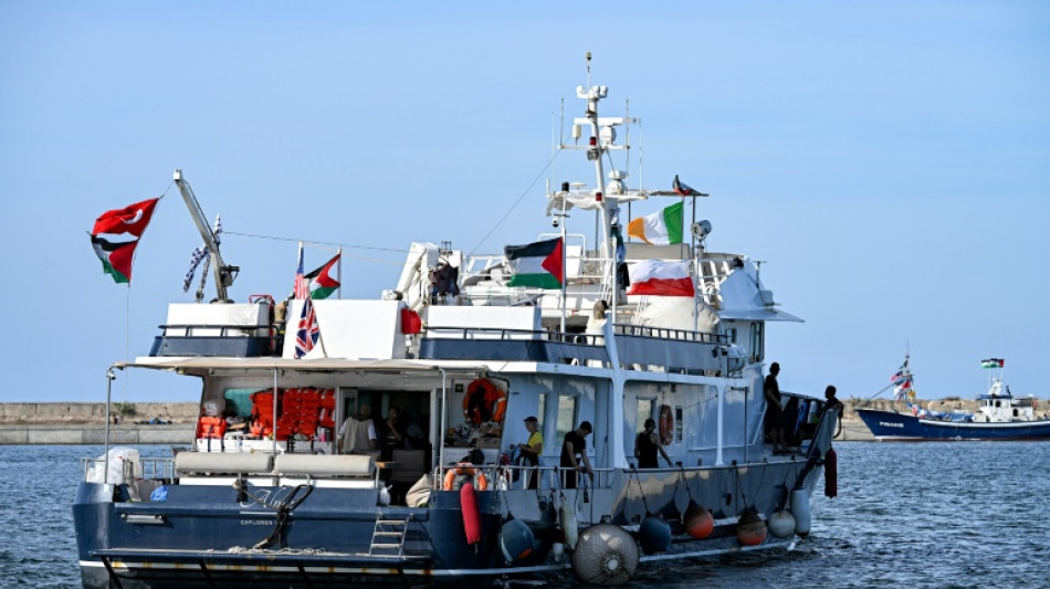La flottille pour Gaza se dit cibl&eacute;e par une nouvelle attaque en mer