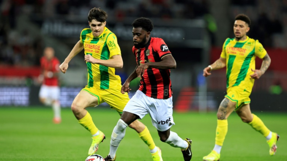 Ligue 1: s&eacute;rie noire pour Nice qui se saborde contre Nantes