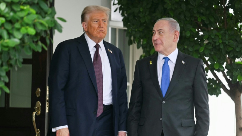 Trump, "tr&egrave;s confiant", veut arracher &agrave; Netanyahu un accord sur Gaza