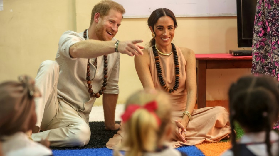 Pr&iacute;ncipe Harry e sua esposa Meghan visitam a Col&ocirc;mbia para campanha contra ass&eacute;dio virtual e discrimina&ccedil;&atilde;o