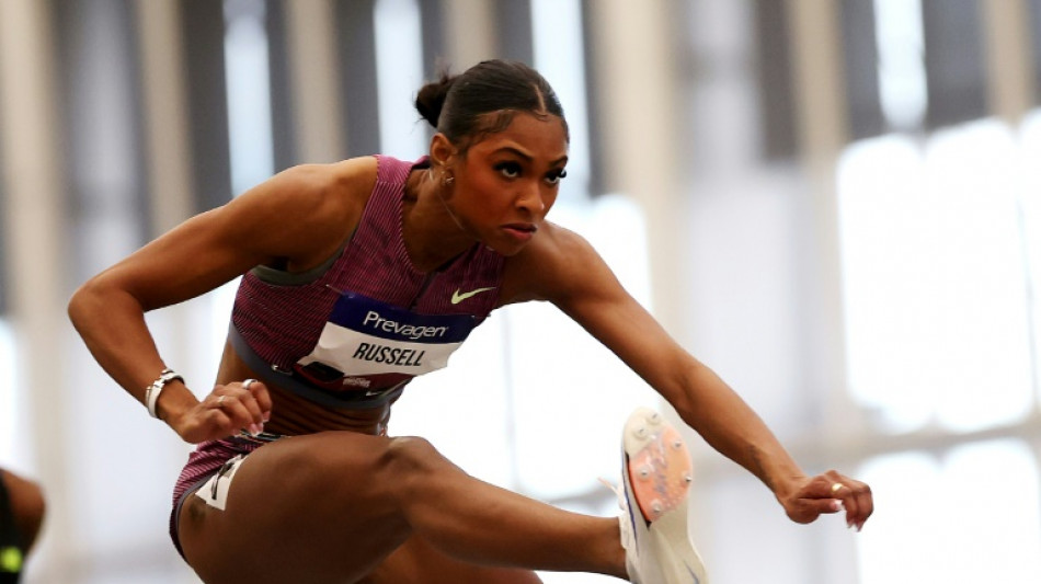 Olympic champs Russell, Davis-Woodhall win at Drake Relays