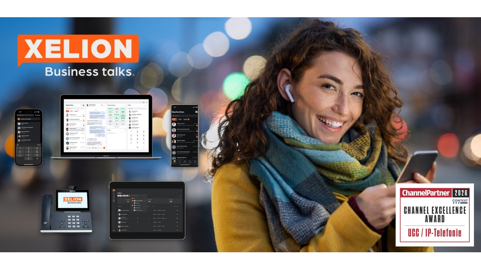 Xelion Cloud Telefonie gewinnt Channel Excellence Award