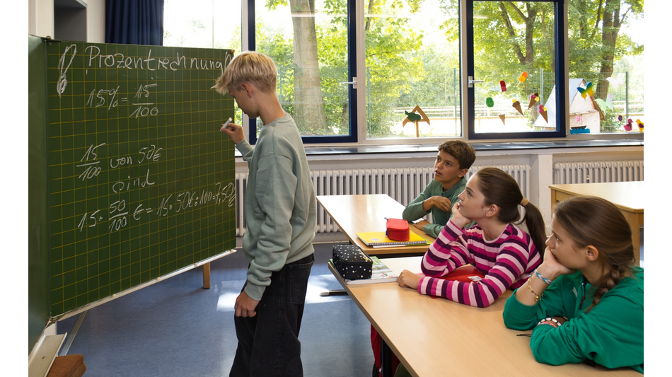 100 Prozent Liebe für die Mathematik